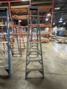 8' FIBERGLASS A-FRAME LADDER