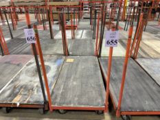 5' METAL MATERIAL HANDLING CART