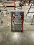 2' FIBERGLASS A-FRAME LADDER