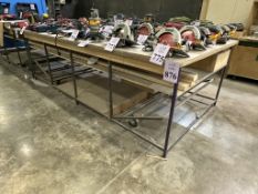 10' WORKBENCH ON CASTERS (EXCLUDES CONTENTS)