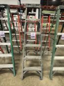 6' FIBERGLASS A-FRAME LADDER