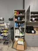 CONTENTS OF SHELVING UNIT