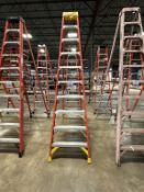 10' FIBERGLASS A-FRAME LADDER