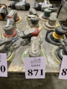 ASSORTED PNEUMATIC DISC SANDERS
