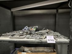 LOT CONSISTING OF: VARIOUS HEAVY DUTY CLAMPS