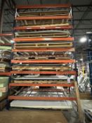 CONTENTS OF 1 SECTION OF PALLET RACKING
