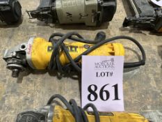DEWALT CORDED ANGLE GRINDER