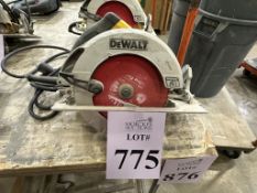 DEWALT CORDED CIRCULAR SAW