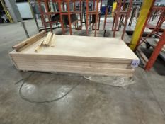 PALLET OF 4'X8' SHEETS OF PLYWOOD