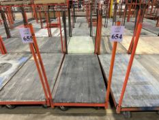 5' METAL MATERIAL HANDLING CART