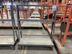 4' METAL A-FRAME MATERIAL HANDLING CART