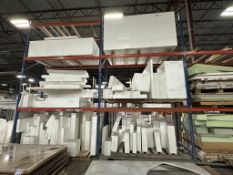 CONTENTS OF 3 SECTIONS OF PALLET RACKING