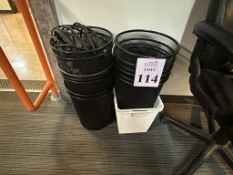 LOT OF WASTE PAPER BASKETS