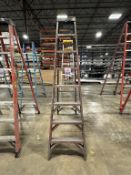 8' FIBERGLASS A-FRAME LADDER