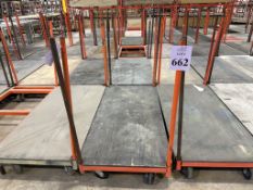 5' METAL MATERIAL HANDLING CART