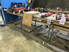 10' WORKBENCH ON CASTERS (EXCLUDES CONTENTS)