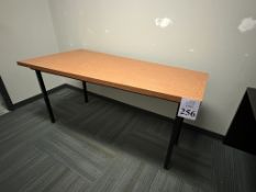 6' HIGH-TOP WOOD TABLE