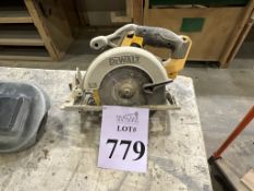 DEWALT CORDLESS CIRCULAR SAW