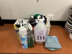 LOT CONSISTING OF CLEANING SUPPLIES