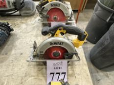 DEWALT CORDLESS CIRCULAR SAW