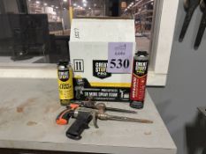 LOT CONSISTING OF SPRAY FOAM AND APPLICATORS