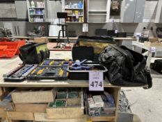 LOT CONSISTING OF VARIOUS TOOLS, RACHET SET