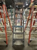 6' FIBERGLASS A-FRAME LADDER