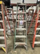6' FIBERGLASS A-FRAME LADDER