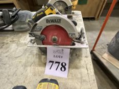 DEWALT CORDLESS CIRCULAR SAW