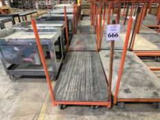 5' METAL MATERIAL HANDLING CART