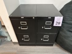 2-DRAWER METAL FILE CABINETS