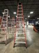 12' FIBERGLASS A-FRAME LADDER