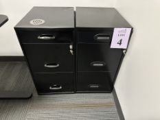 3-DRAWER METAL FILE CABINETS