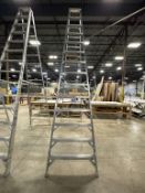 14' ALUMINUM A-FRAME LADDER