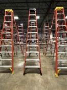 10' FIBERGLASS A-FRAME LADDER