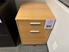 WOOD FILE CABINET