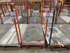 5' METAL MATERIAL HANDLING CART