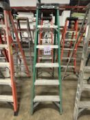 6' FIBERGLASS A-FRAME LADDER