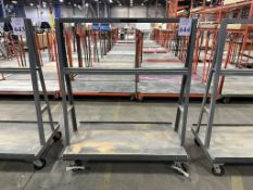 4' METAL A-FRAME MATERIAL HANDLING CART