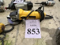 DEWALT CORDED ANGLE GRINDER