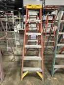 6' FIBERGLASS A-FRAME LADDER