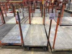 5' METAL MATERIAL HANDLING CART