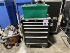 5-DRAWER TOOL BOX WITH CONTENTS