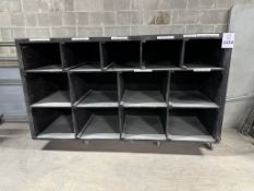 13 COMPARTMENT STORAGE CABINET