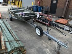 2004 JOHN BOAT WITH TRAILER, VIN: ACBC40652C404