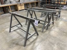 HEAVY DUTY METAL SAW HORSES