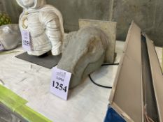 DINOSAUR HEAD SCULPTURE