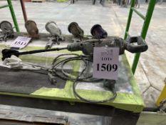 BOSCH CORDED DRILL/PAINT MIXER WITH SPADES