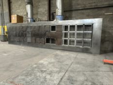 30' AIR FILTRATION WALL SYSTEM WITH EXHAUST PIPES