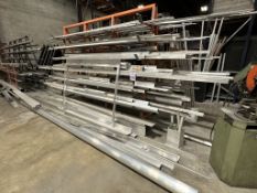 CONTENTS OF METAL A-FRAME MATERIAL RACK CONSISTING OF: